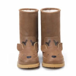 Hot Donsje Bottes Fourrées Wadudu Cerf | Taupe