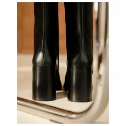 Hot Bottes Hisaé Cuir d'Agneau | Femme Boots, Bottes