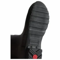 Sale Hunter Bottes Original Tartan Caoutchouc | Noir