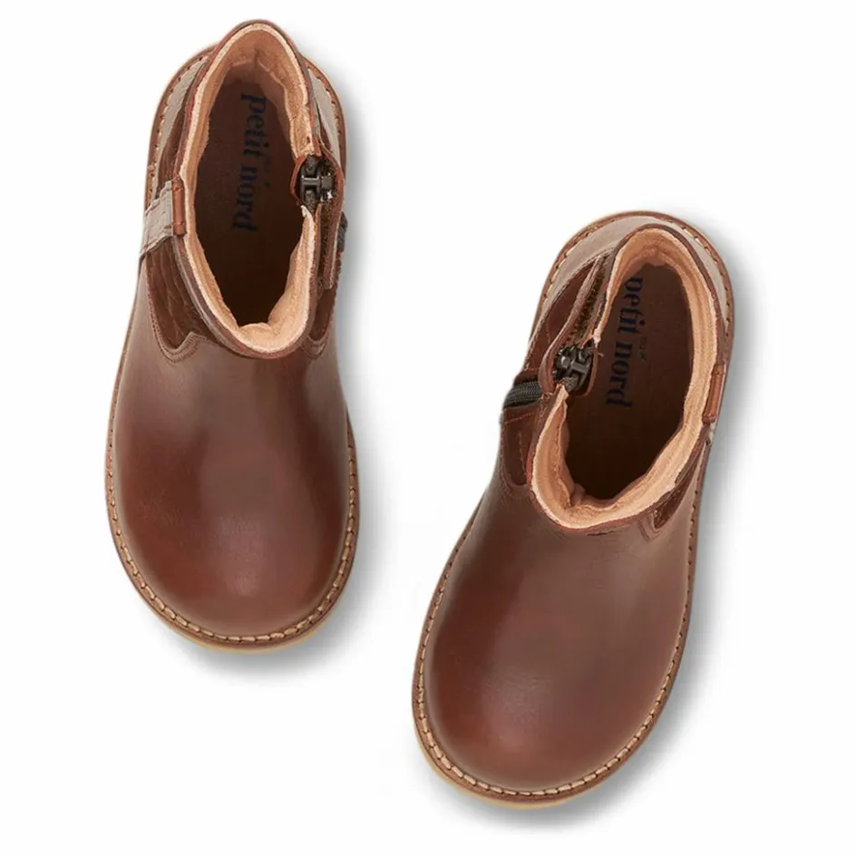 Sale Petit Nord Bottes Zip Lorride | Marron