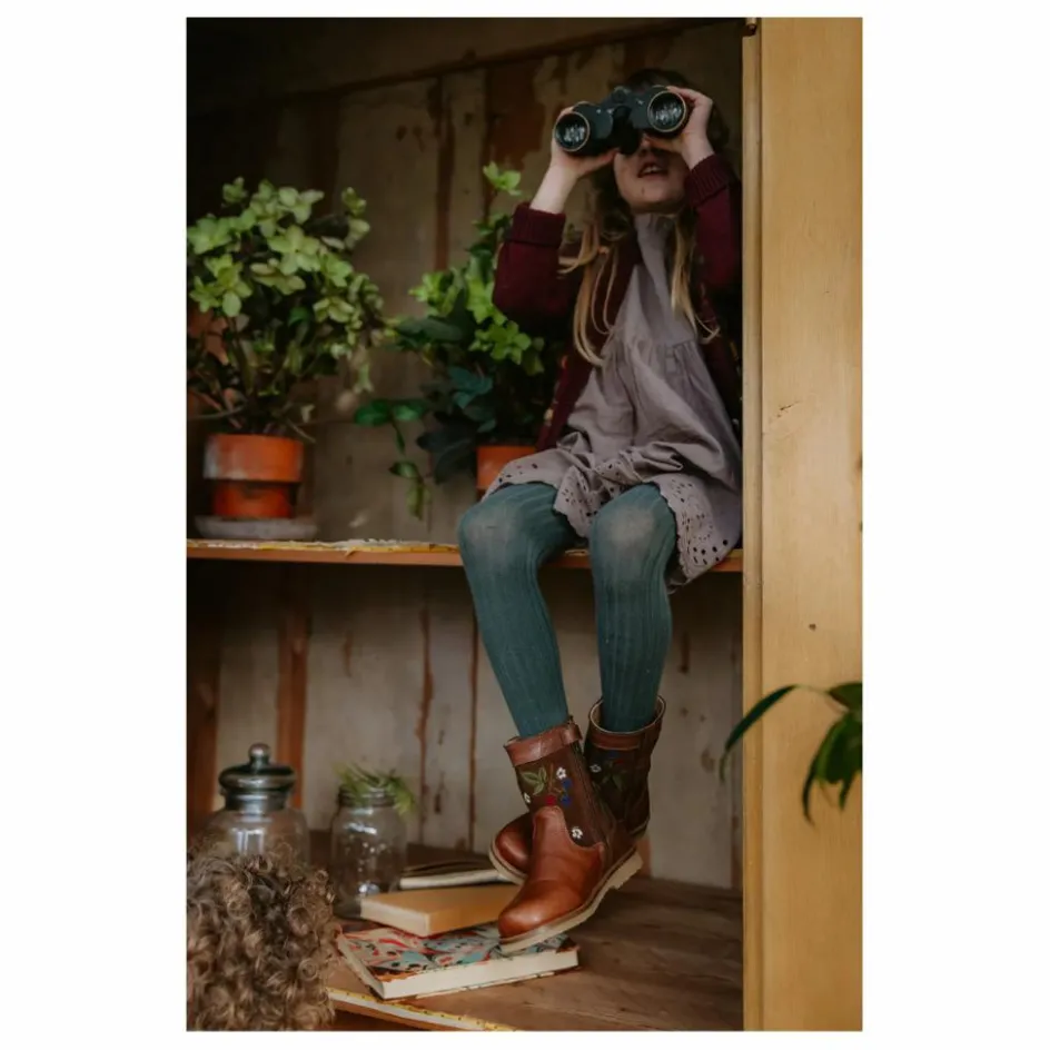 Petit Nord Bottes Zip Lorride - Collection Uniqua | Marron