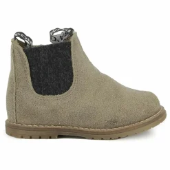 Enfant Pom d'Api Boots, Bottes*Bottines Bob Jod Zip Velours |