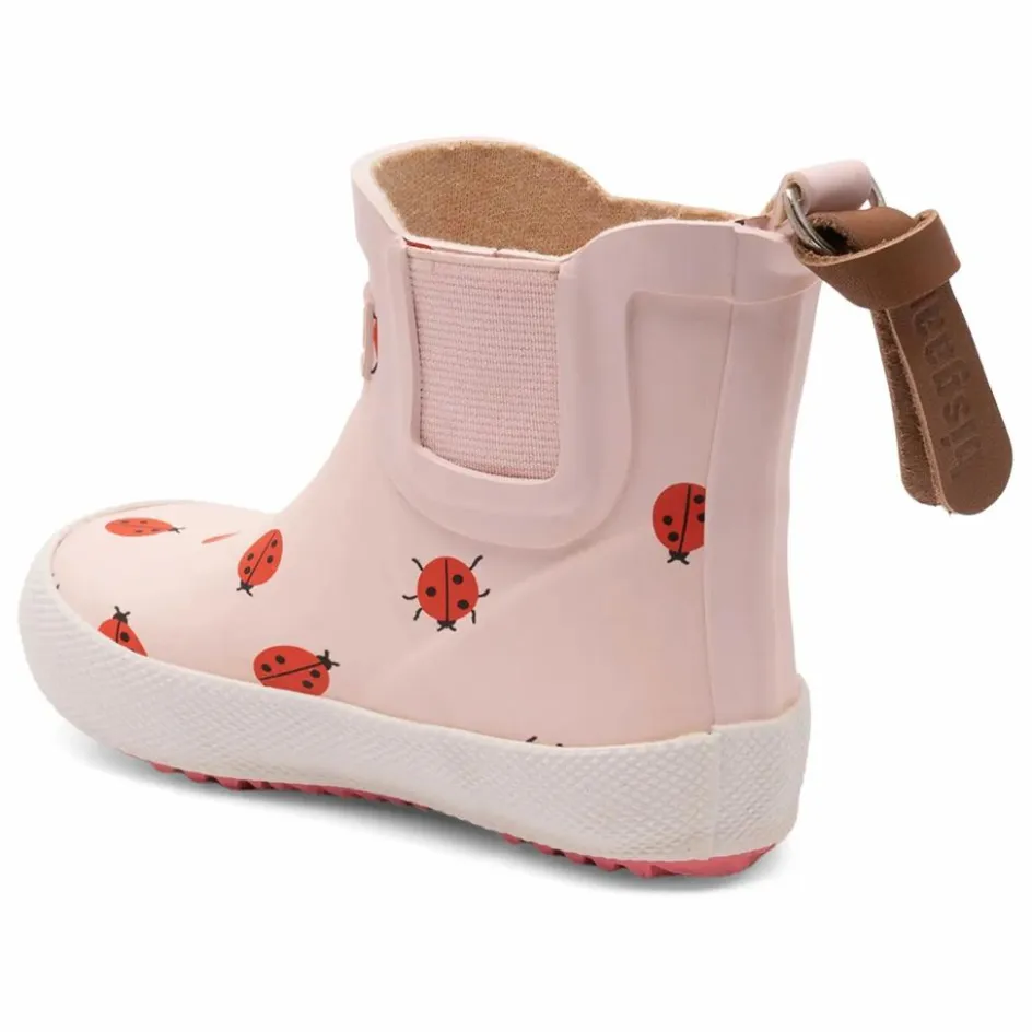 Clearance bisgaard Bottines de Pluie Baby Rubber Coccinelles | Rose pâle