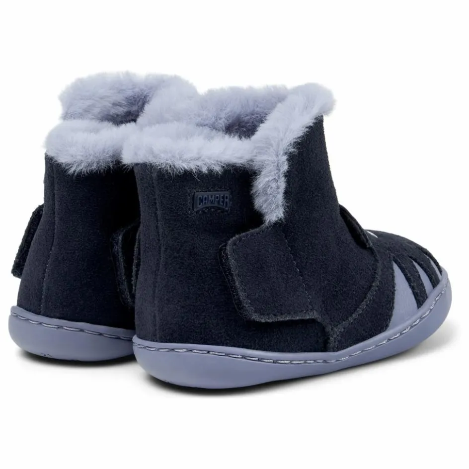 Camper Bottines Fourrées Peu | Bleu