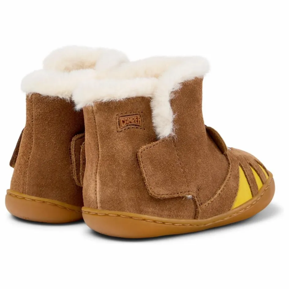 New Camper Bottines Fourrées Peu | Marron