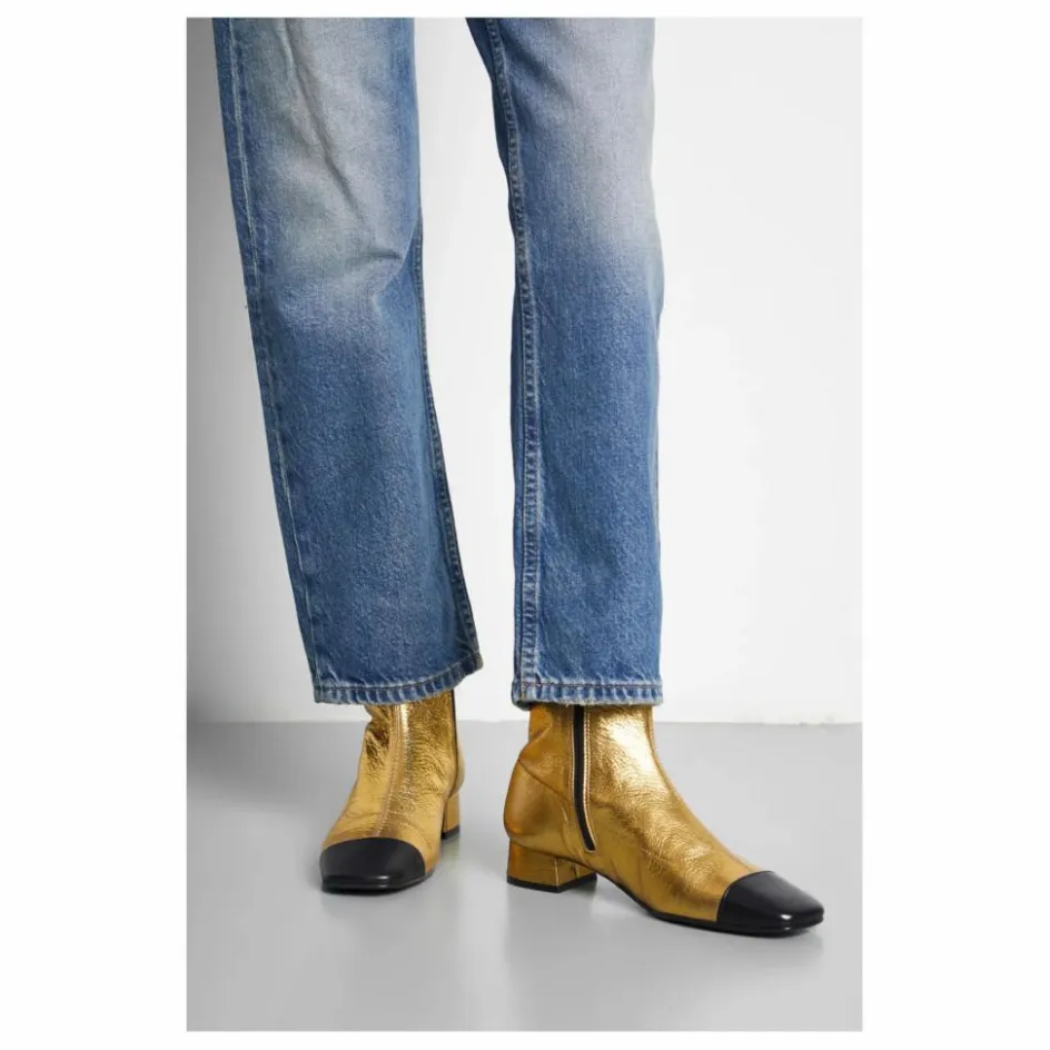 Clearance Augusta Bottines Laurie | Doré