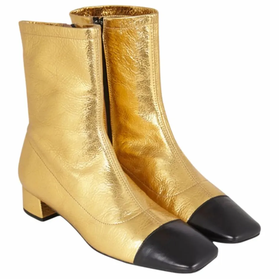 Clearance Augusta Bottines Laurie | Doré