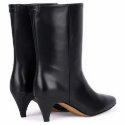 Clearance Anthology Paris Bottines Milya Chiffon | Noir