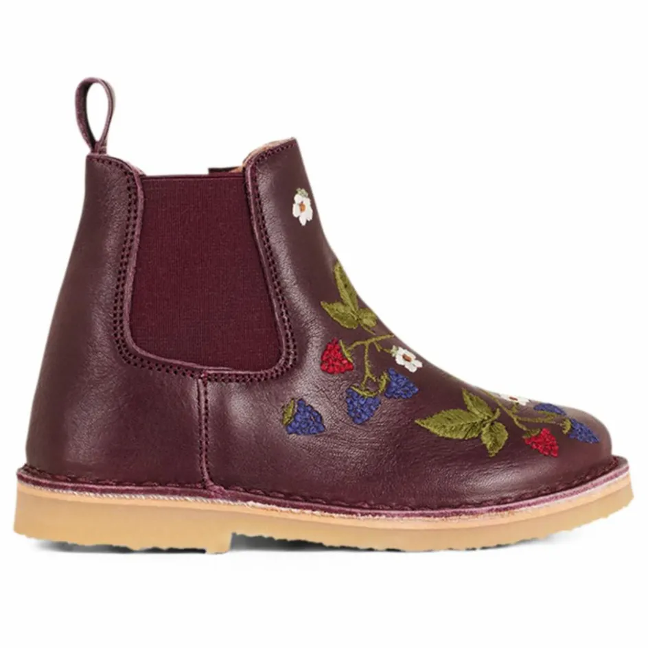 Petit Nord Bottines Zip Ankle - Collection Uniqua | Prune