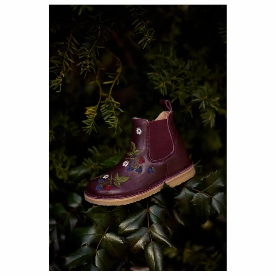 Petit Nord Bottines Zip Ankle - Collection Uniqua | Prune