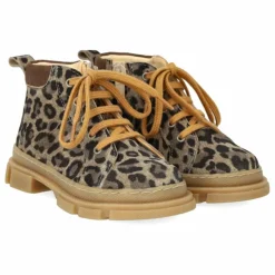 Angulus Bottines Zip Lacets Léopard ||Enfant Boots, Bottes