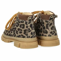 Angulus Bottines Zip Lacets Léopard ||Enfant Boots, Bottes