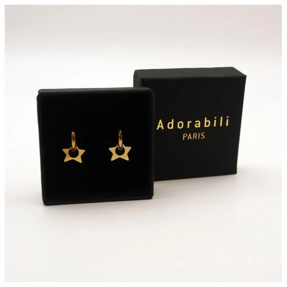 Adorabili Boucles d'Oreilles Anneaux Etoiles ||Enfant Bijoux, Montres|Accessoires De Mode