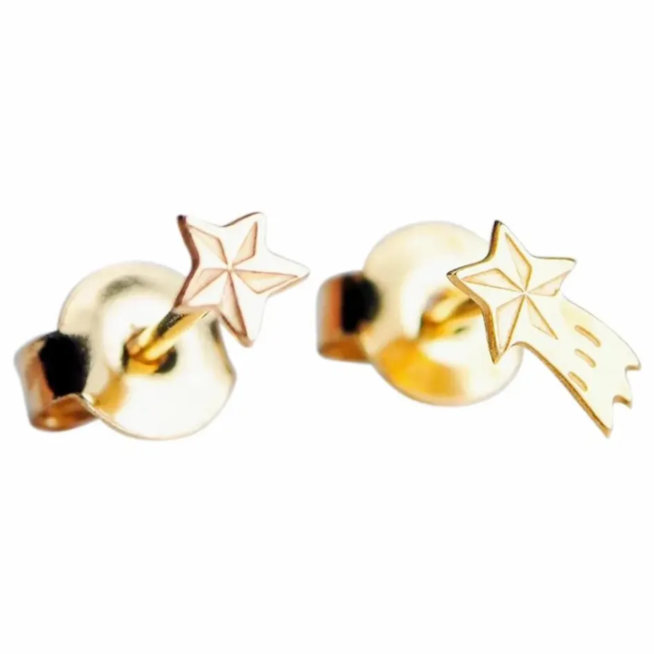 Enfant Adorabili Bijoux, Montres*Boucles d'oreilles Asymétriques Etoile filante |