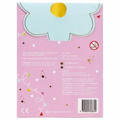 Oh Flossy Boucles d'oreilles autocollantes Multicolore