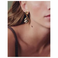 Discount Louise Damas Boucles d'Oreilles Claudia | Doré