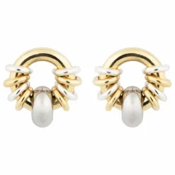 Outlet Sigal Boucles d'Oreilles Klik Donut Baby | Doré