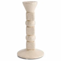 Discount Bougeoir Anna en céramique craquelé petit format | Vases, Objets Déco