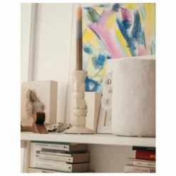 Discount Bougeoir Anna en céramique craquelé petit format | Vases, Objets Déco