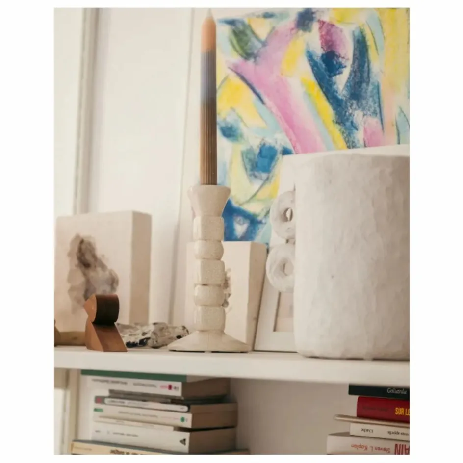 Discount Bougeoir Anna en céramique craquelé petit format | Vases, Objets Déco