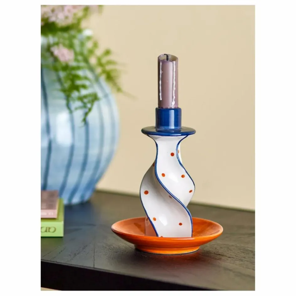 Bloomingville Vases, Objets Déco*Bougeoir en grès Kairi |