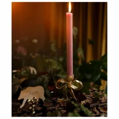 Hot Doing Goods Bougeoir en laiton Riley Ribbon | Doré