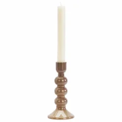 Madam Stoltz Bougeoir en verre || Vases, Objets Déco