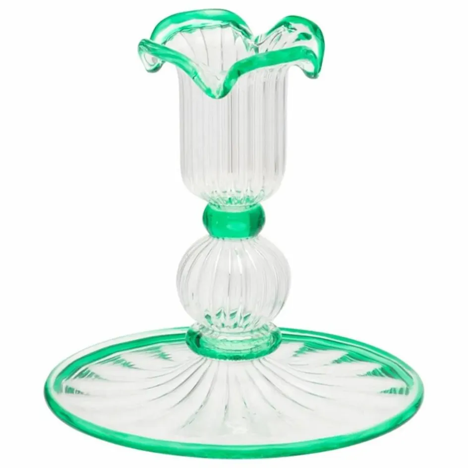 Online Anna + Nina Bougeoir Jane en verre | Vert