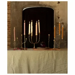 Doing Goods Bougeoir Misty Triple en laiton recyclé || Vases, Objets Déco