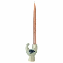 Bloomingville Vases, Objets Déco*Bougeoir oiseau en grès Trudy |