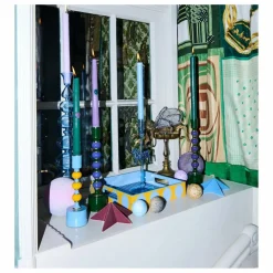 Anna + Nina Bougeoir Stone Balloon || Vases, Objets Déco