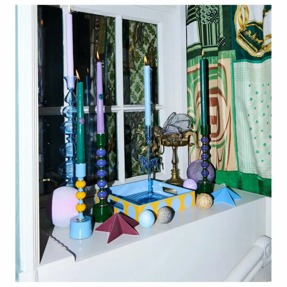 Anna + Nina Bougeoir Stone Balloon || Vases, Objets Déco