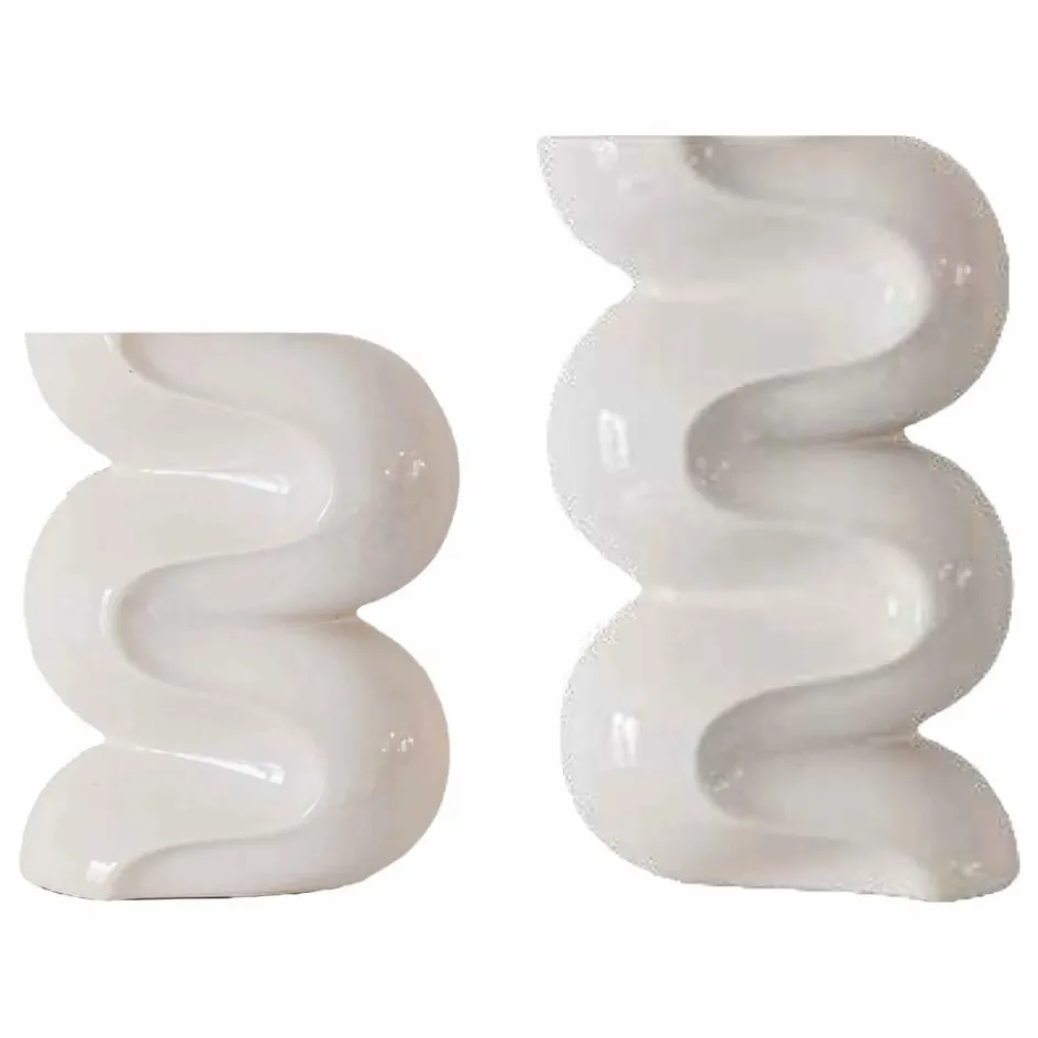 Best Cosin Bougeoirs Ganache - Set de 2 | Crème