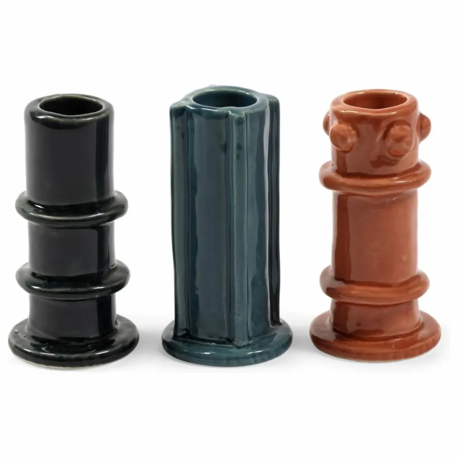 Serax Bougeoirs Molly - Set de 3| Vases, Objets Déco