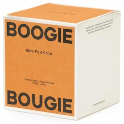 Boogie Bougie Bougie Black Fig & Cedar|Homme Bougies, Senteurs|Bougies, Senteurs