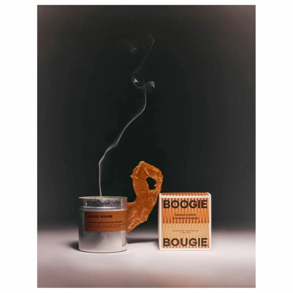 Discount Boogie Bougie Bougie Caramel Leather & Incense Innuendo Non teinté