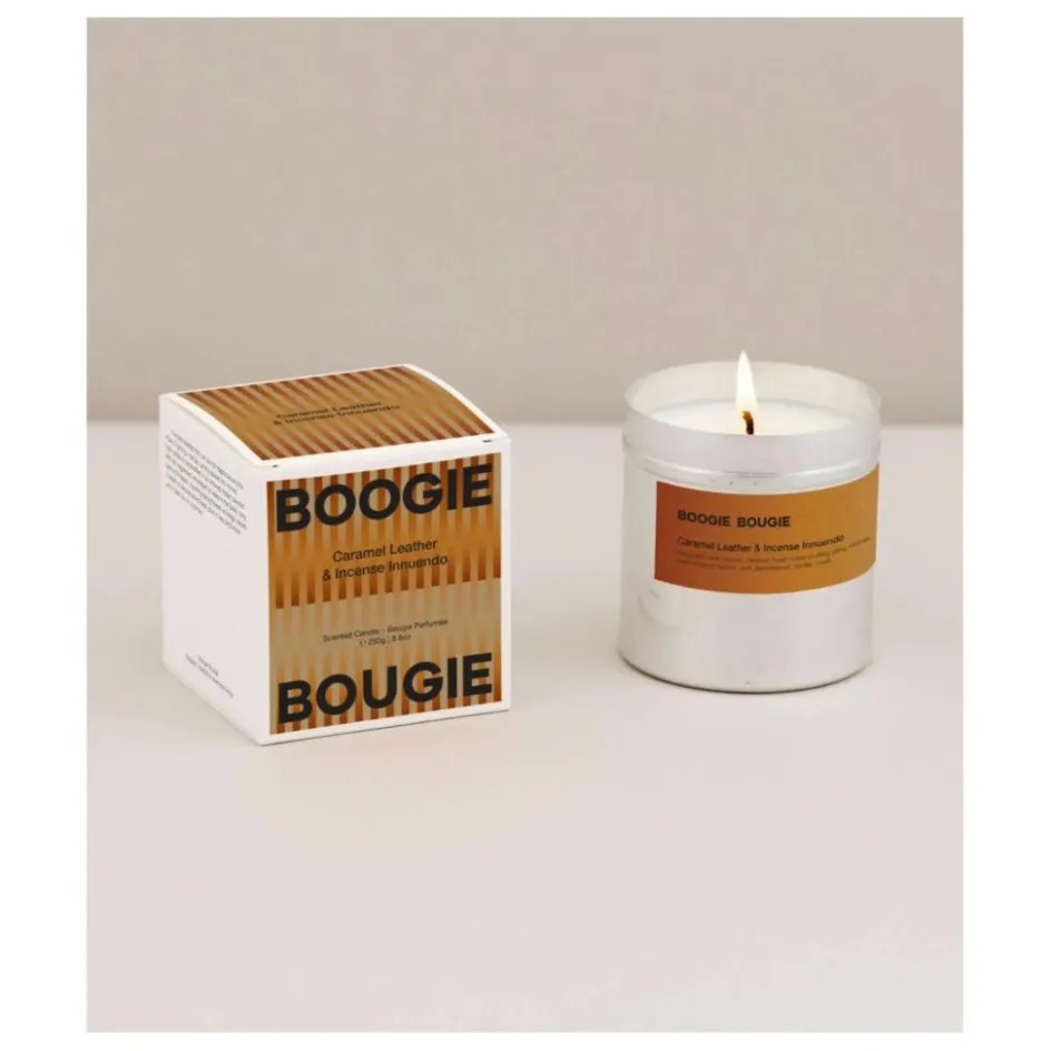 Discount Boogie Bougie Bougie Caramel Leather & Incense Innuendo Non teinté