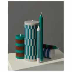 Hay Bougie Column à Carreaux ||Homme Bougies, Senteurs|Bougies, Senteurs