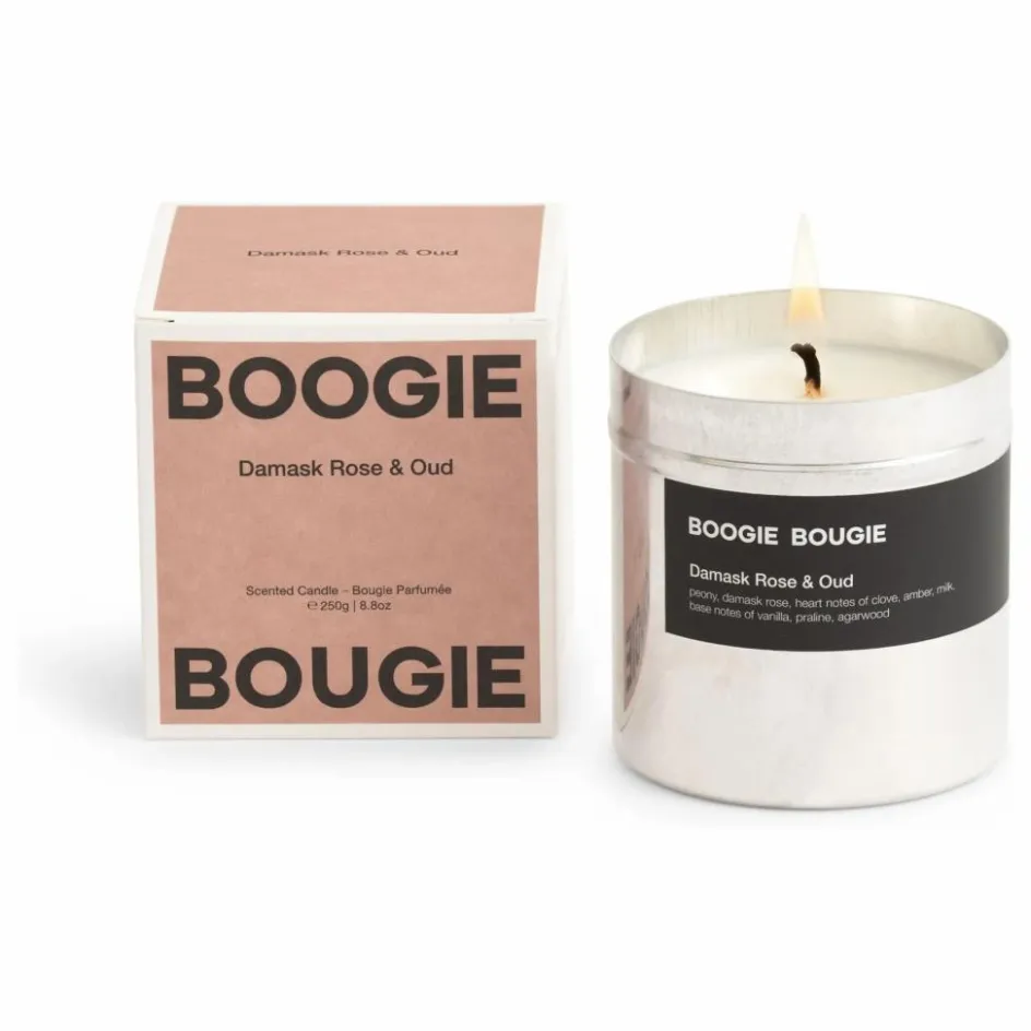 Homme Boogie Bougie Bougies, Senteurs|Bougies, Senteurs*Bougie Damask Rose & Oud