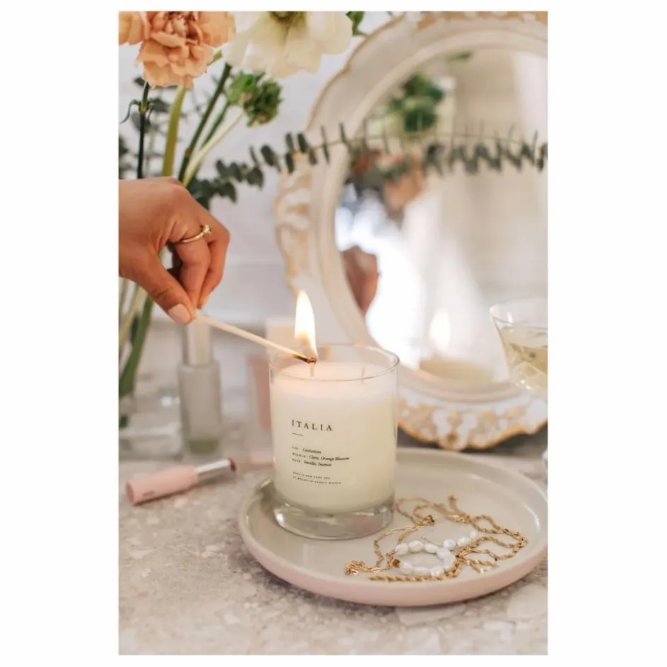 Discount Brooklyn Candle Studio Bougie Escapist Italia - 370 g Blanc