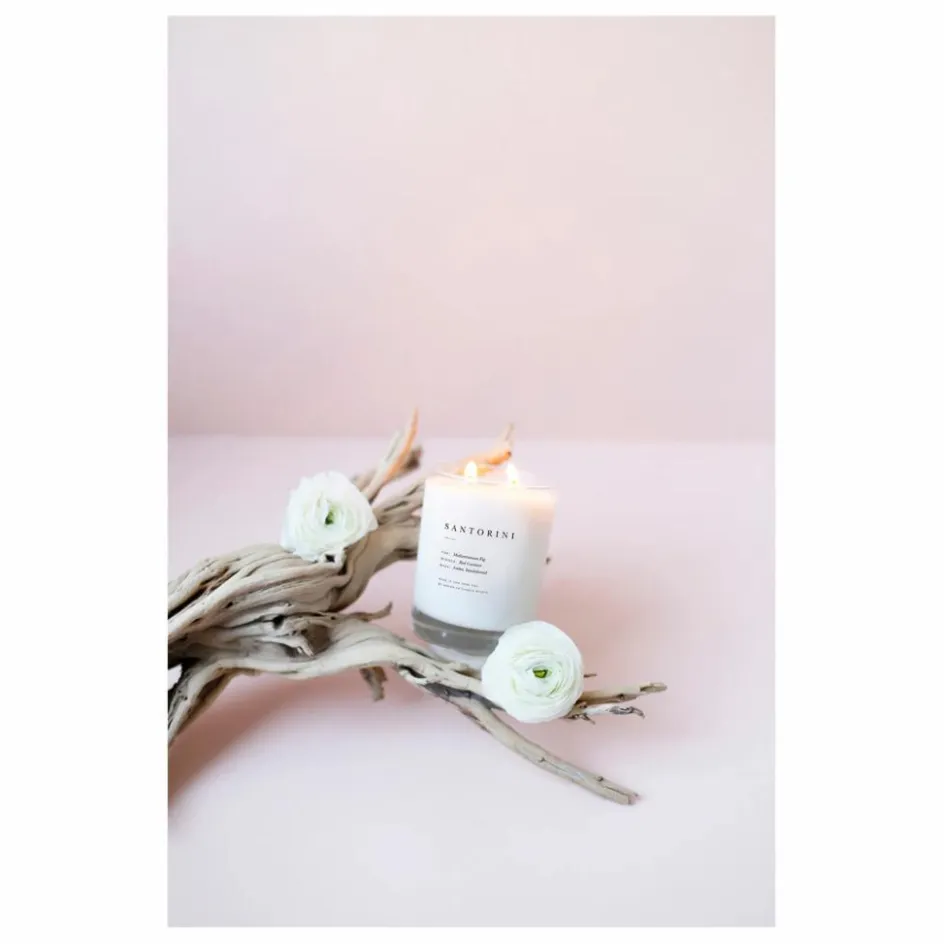Discount Brooklyn Candle Studio Bougie Escapist Santorini - 370 g Blanc