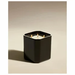 Discount Bougie Facette - Ambre noire Homme Bougies, Senteurs|Bougies, Senteurs