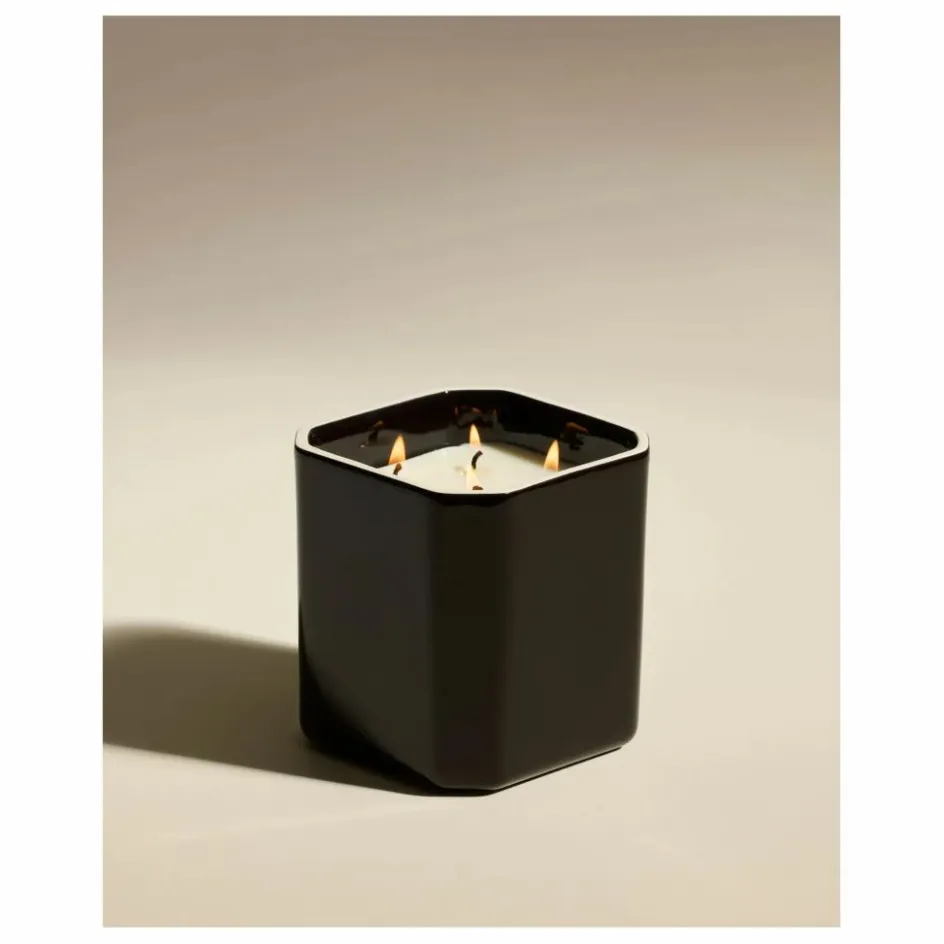 Discount Bougie Facette - Ambre noire Homme Bougies, Senteurs|Bougies, Senteurs