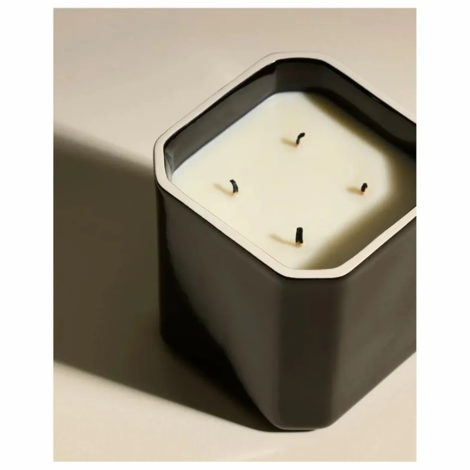 Discount Bougie Facette - Ambre noire Homme Bougies, Senteurs|Bougies, Senteurs