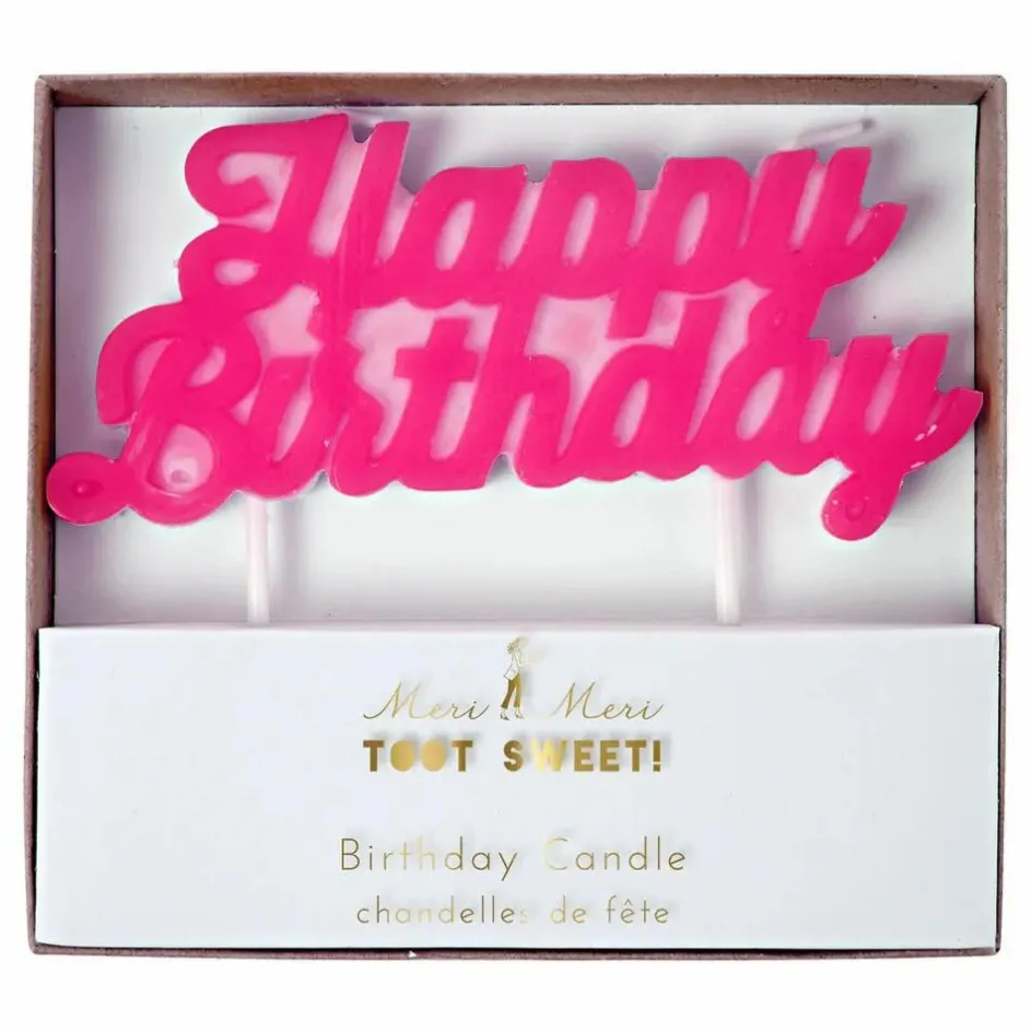 Sale Bougie Happy Birthday Enfant Décoration De Fête