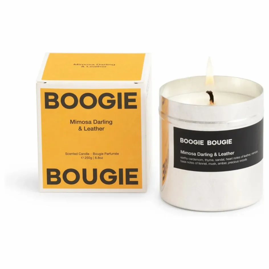 Homme Boogie Bougie Bougies, Senteurs|Bougies, Senteurs*Bougie Mimosa Darling & Leather - 250 g