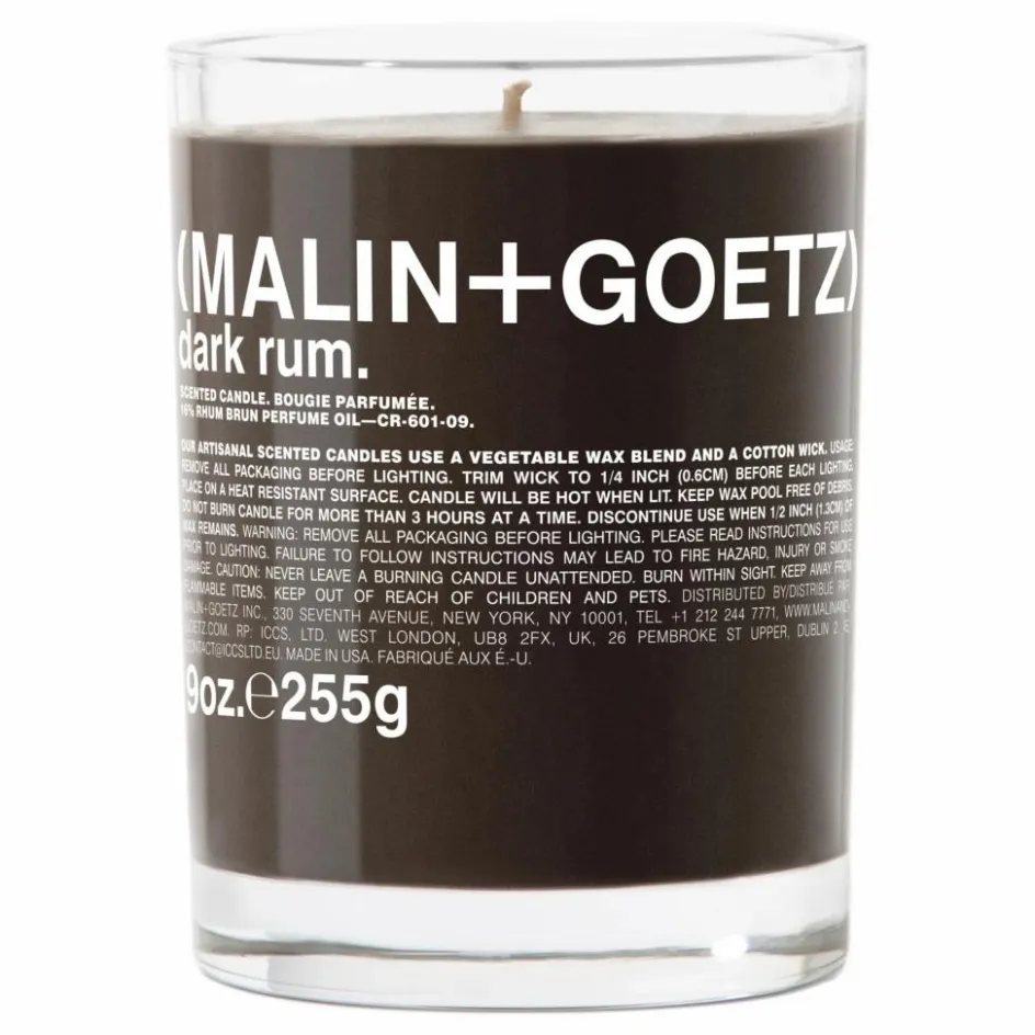 Homme Malin + Goetz Bougies, Senteurs|Bougies, Senteurs*Bougie parfumée au Rhum brun - 260 g