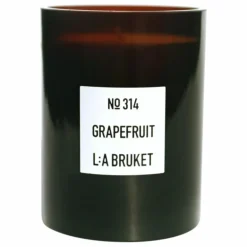 Hot L:A BRUKET Bougie parfumée Grapefruit - 260g | Non teinté