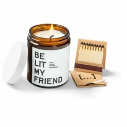 Homme BE [...] MY FRIEND Bougies, Senteurs|Bougies, Senteurs*Bougie parfumée orange et encens - 180 ml