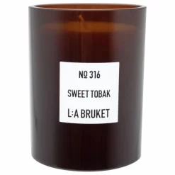Homme L:A BRUKET Bougies, Senteurs|Bougies, Senteurs*Bougie parfumée Sweet Tobak - 260g |